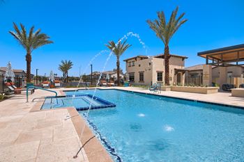 Resort style pool